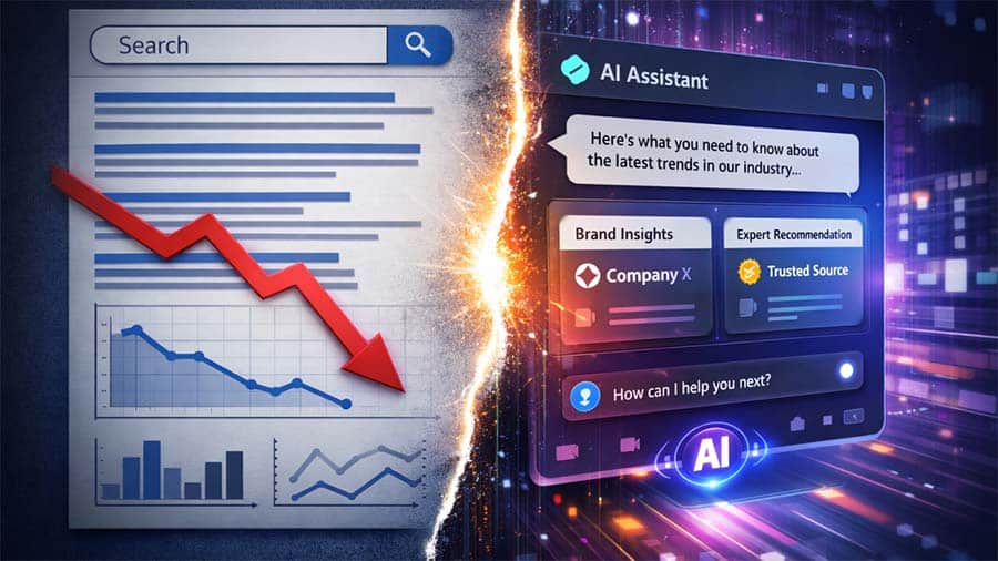 The Death of Organic Clicks as a KPI: What Executives Must Understand About AI-Driven Search