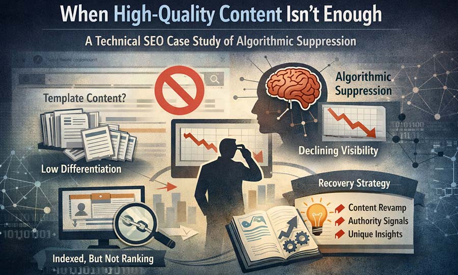 When High-Quality Content Isn’t Enough: A Technical SEO Case Study of Algorithmic Suppression in an Industrial B2B Platform