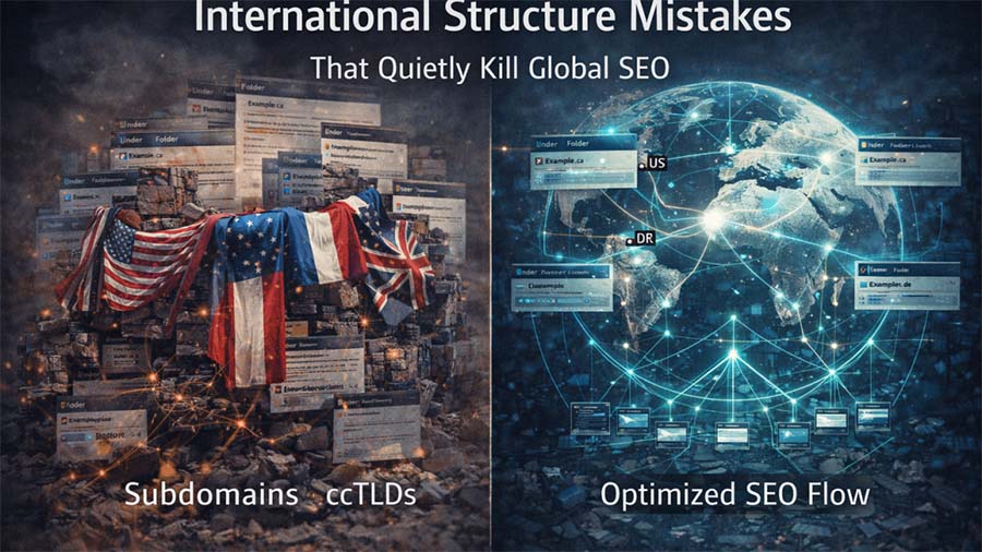International SEO Structure Mistakes That Quietly Kill Global Growth