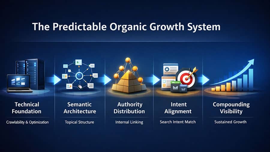Predictable Organic Growth Diagram