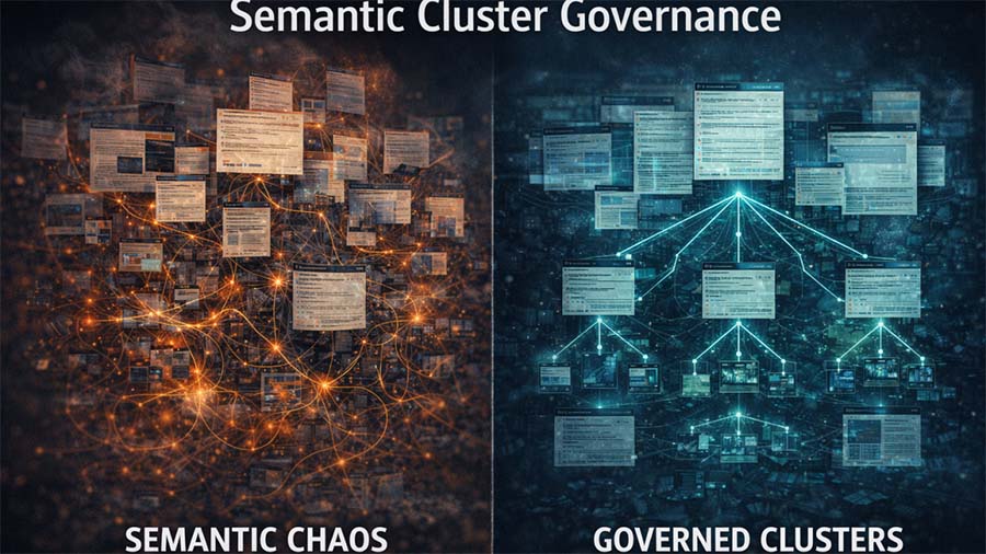 Semantic Cluster Governance: Why Enterprises Lose Control at Scale