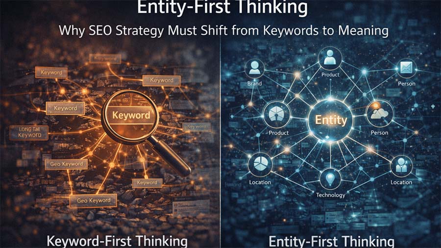 Entity-First Thinking: Why SEO Strategy Must Shift from Keywords to Meaning