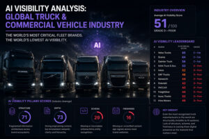 AI Visibility Analysis Global Truck & Commercial Vehicle Industry