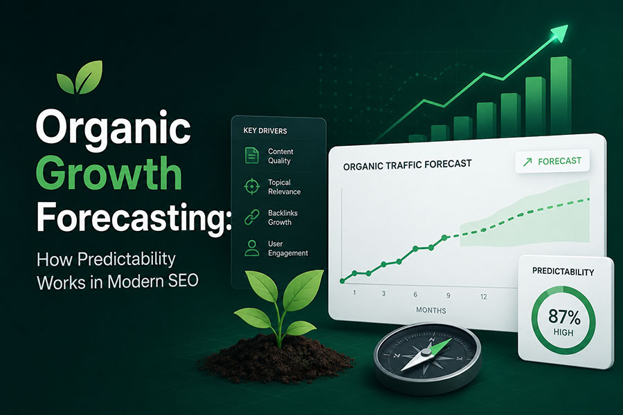 Organic Growth Forecasting: How Predictability Works in Modern SEO