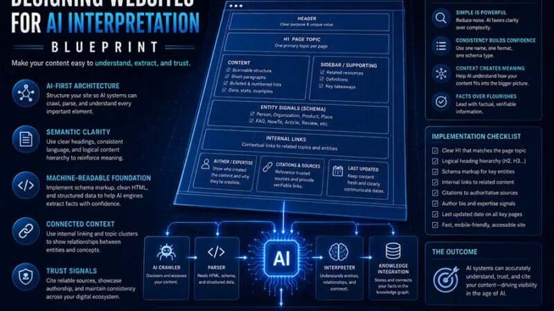 Designing Websites for AI Interpretation blueprint