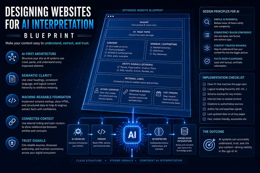 Designing Websites for AI Interpretation blueprint
