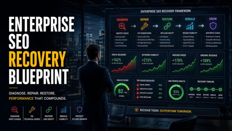 Enterprise SEO Recovery Blueprint
