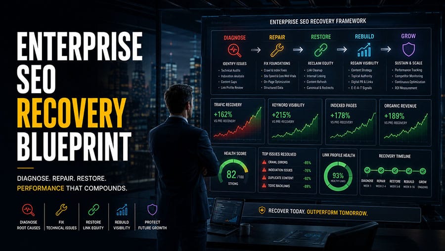 Enterprise SEO Recovery Blueprint