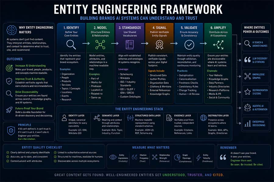 Entity Engineering Framework: Building Brands AI Systems Can Understand and Trust