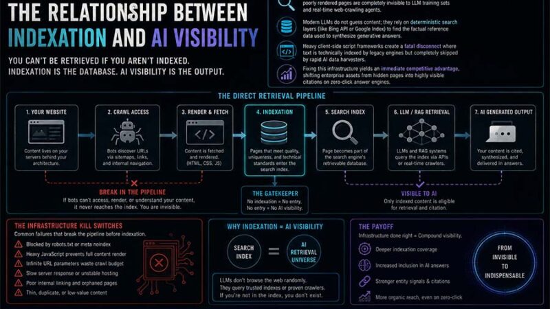 The Relationship Between Indexation and AI Visibility