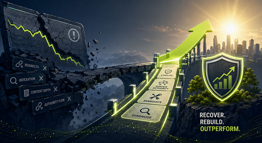 Enterprise SEO Recovery After Website Migrations or rebuilds
