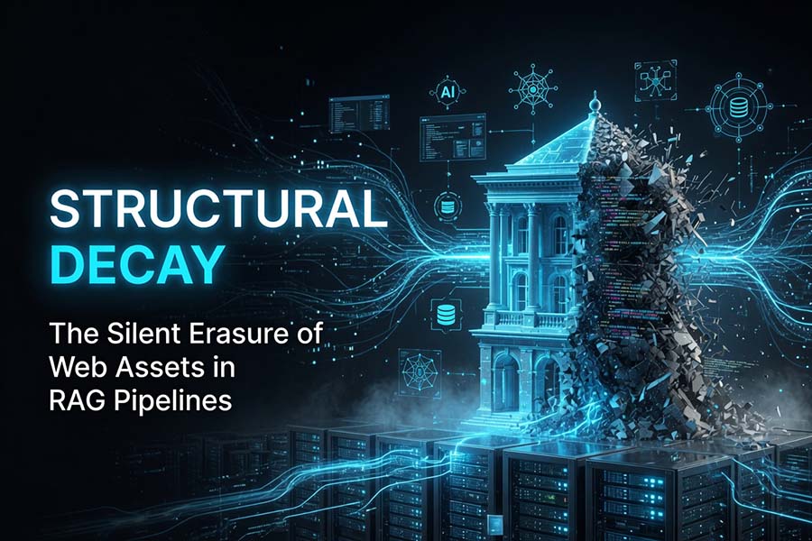 Quantifying Structural Decay: The Silent Erasure of Web Assets in RAG Retrieval Pipelines