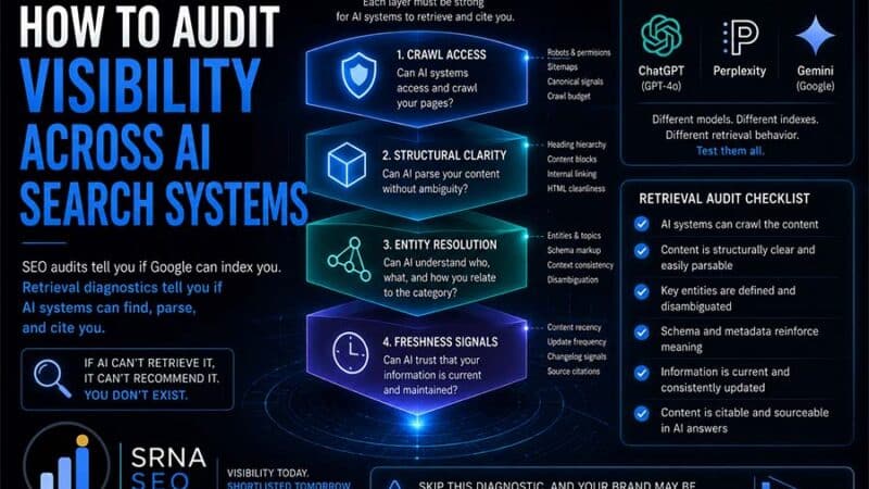 Retrieval Layer Diagnostics: How to Audit Visibility Across AI Search Systems