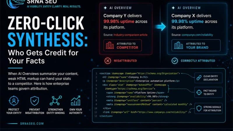 Zero-Click Synthesis: Who Gets Credit for Your Facts