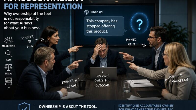 AI Accountability Who Is Responsible for an AI's Representation