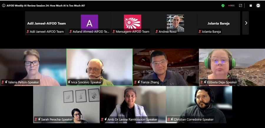 Ivica Srncevic Joins AIFOD Online Session on “How Much AI Is Too Much AI?”