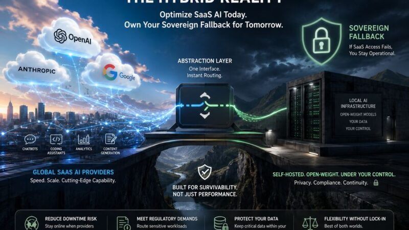 Optimizing SaaS AI While Building Your Sovereign Fallback