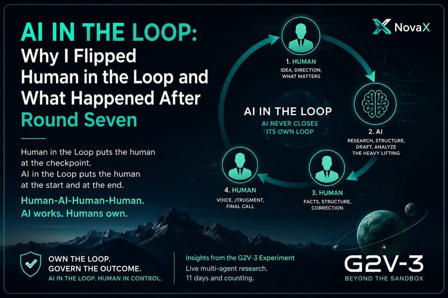 AI in the Loop: Why I Flipped Human in the Loop and What Happened After Round Seven