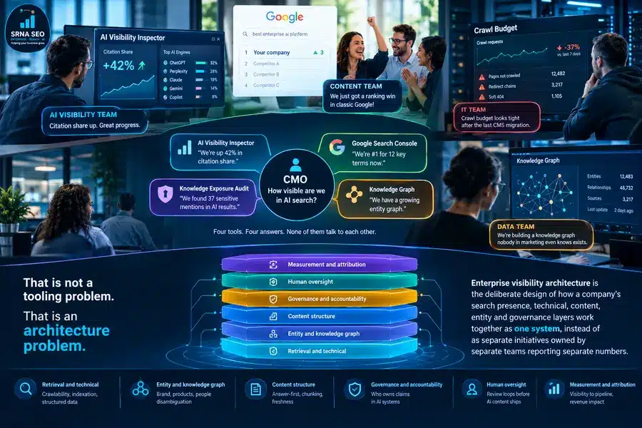 Enterprise Visibility Architecture: Designing Search Presence as an Integrated System