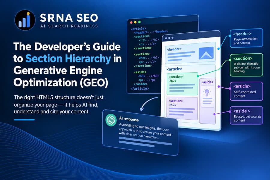 The Developer’s Guide to Section Hierarchy in Generative Engine Optimization (GEO) Blueprint