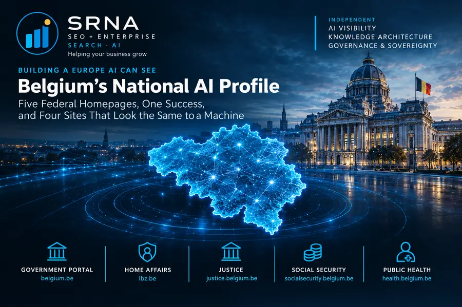 Building a Europe AI Can See: Belgium’s National AI Profile – One Federal Site Proves the Fix